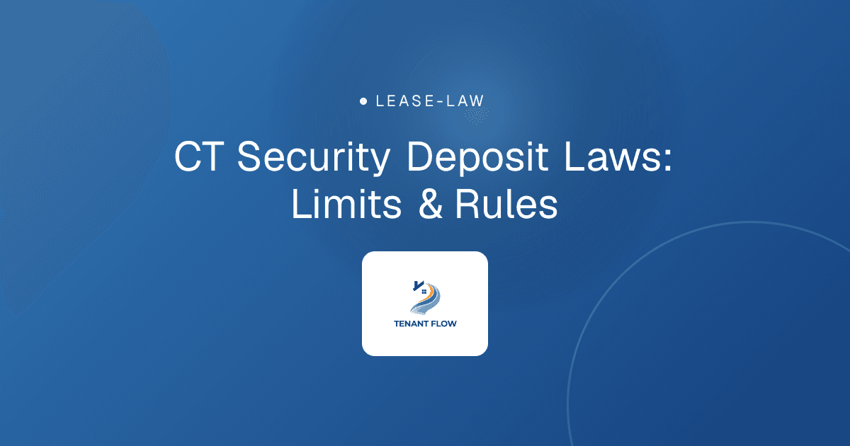 CT Security Deposit Laws: Limits & Rules