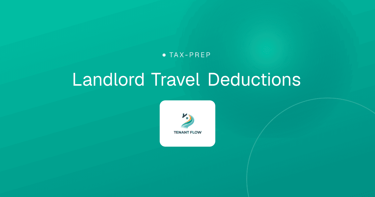 Landlord Travel Deductions